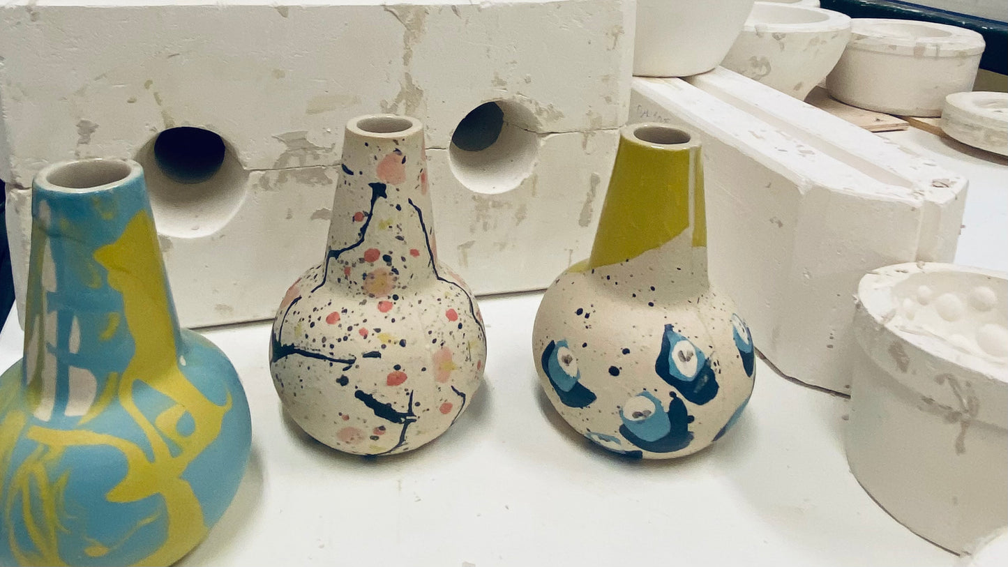 Herinner workshop: Creatief met gietklei. Zaterdag 28 november