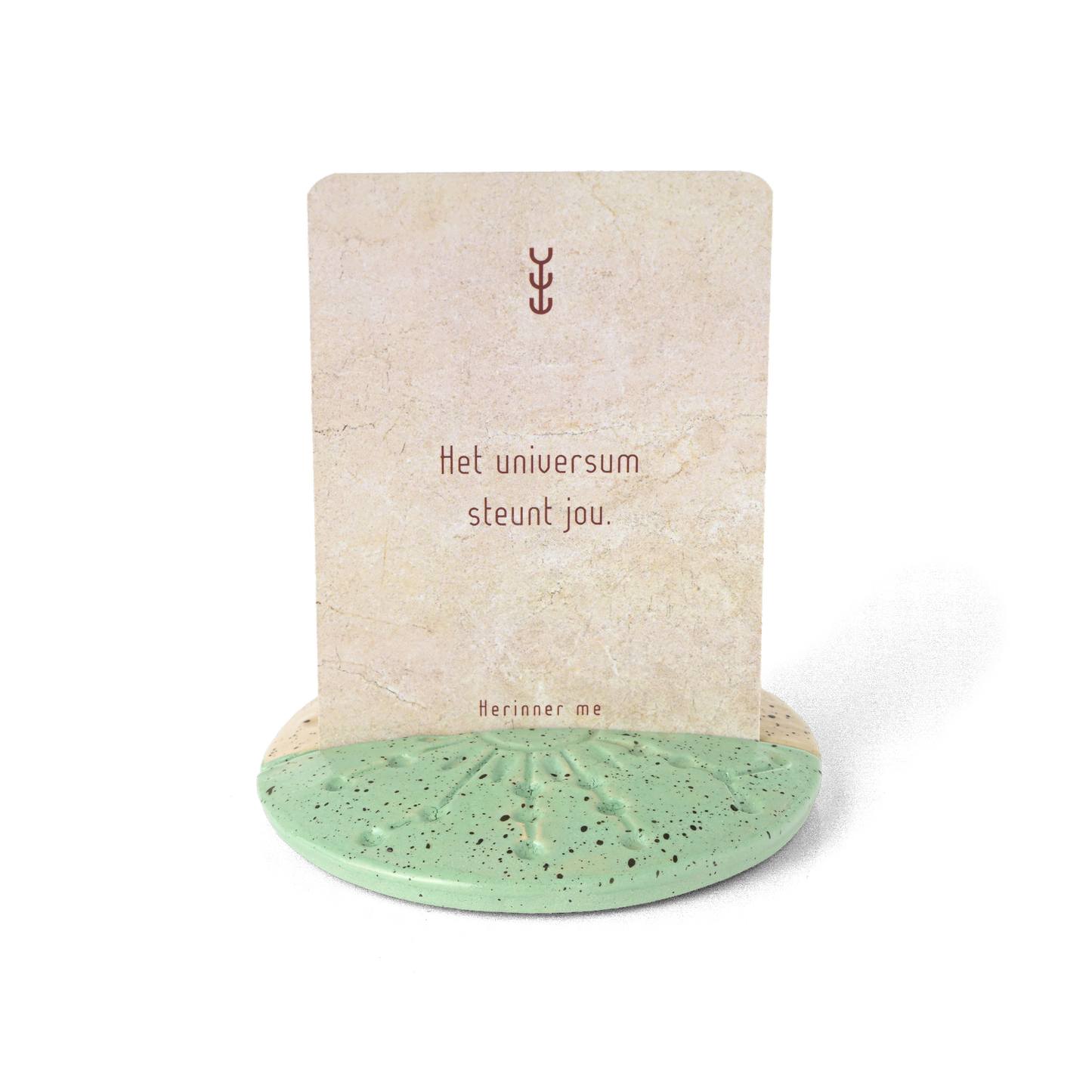 Kaarten houder Mapuche Turqoise